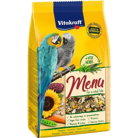 Vitakraft Papegaaivoer Menu - 1 Kg - Papegaaienvoer