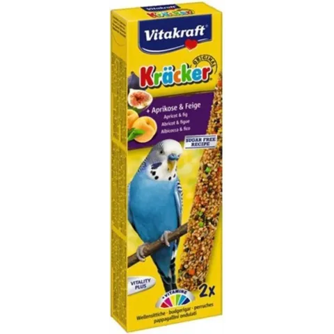 Vitakraft Parkietkracker - 2 in 1 fruit - Vogelvoer - Vogelsnack