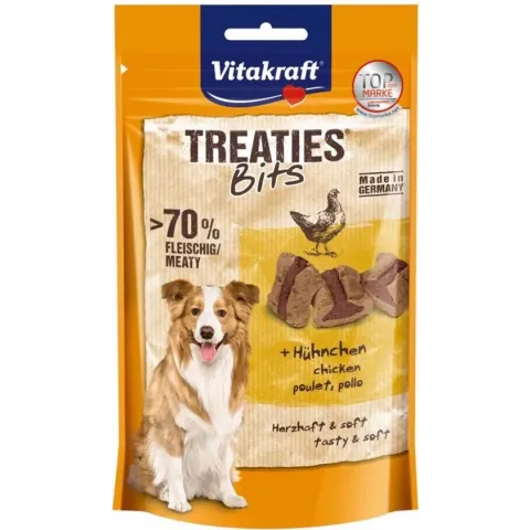 Vitakraft treaties bits bacon style - 120 gram