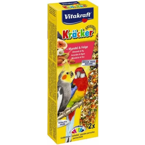 Vitakraft Valkparkietkracker Vogelsnack - Fruit - 2 Stuks