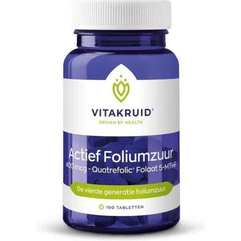 Vitakruid / Actief Foliumzuur 400 mcg - 100 tabletten