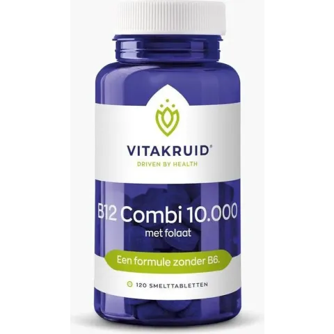 Vitakruid / B12 Combi 10.000 met folaat - 120 tabletten