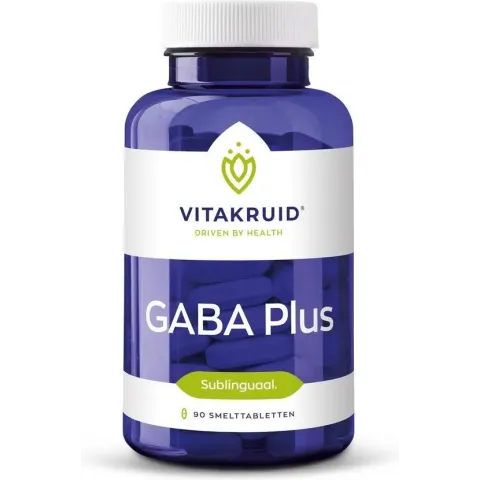 Vitakruid Gaba Plus Sublinguaal  Voedingssupplement - 90 smelttabletten