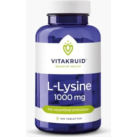 Vitakruid / L-Lysine 1000Mg – 100 Tabletten