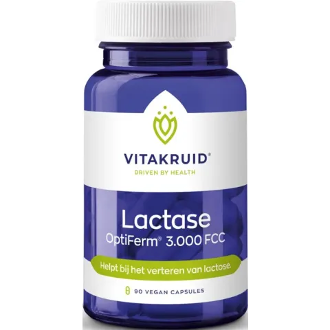 Vitakruid - Lactase OptiFerm® 3.000 FCC - 90vcaps