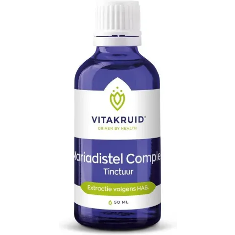 Vitakruid Mariadistel complex tinctuur Voedingssupplement - 50 ml