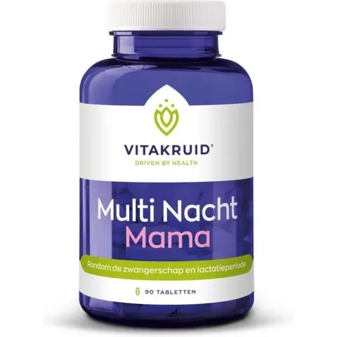Vitakruid Multi Nacht mama Voedingssupplement - 90 tabletten