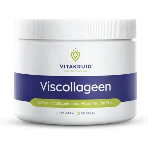 Vitakruid - Pure viscollageen met C & zink - 125 Gram