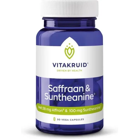 Vitakruid Saffraan & Suntheanine 30 vegicaps
