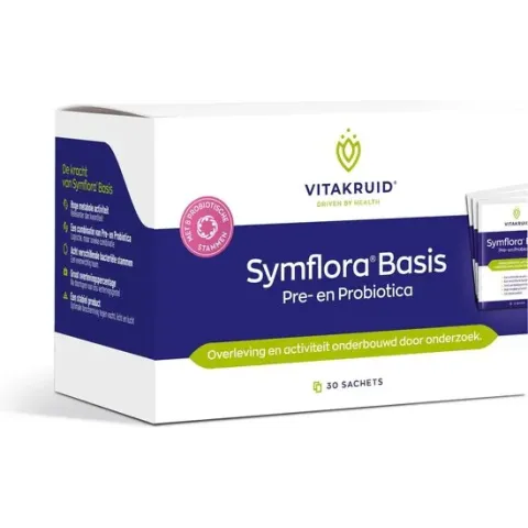 Vitakruid Symflora Basis Voedingssupplement - 30 Sachets