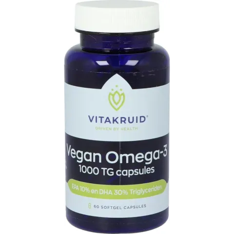 VitaKruid Vegan Omega-3 - 60 softgels - Vetzurenpreparaat