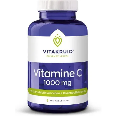 Vitakruid Vitamine C 1000 mg - 180 stuks