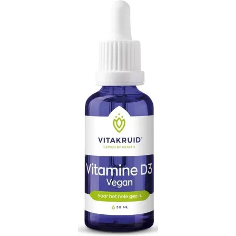 Vitakruid / Vitamine D3 Druppels Vegan – 30 Ml