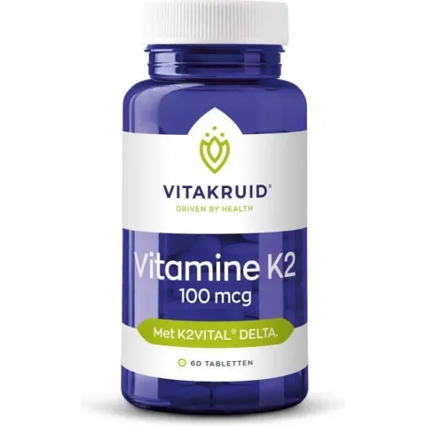 Vitakruid / Vitamine K2 100 mcg - 60 tabletten
