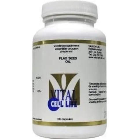Vital Cell Life Flax Seed Oil 100 capsules