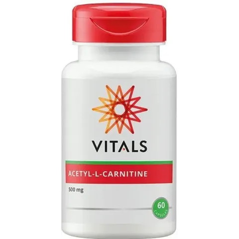 Vitals Acetyl-L-carnitine 500 mg Sportvoeding - 60 vegicaps