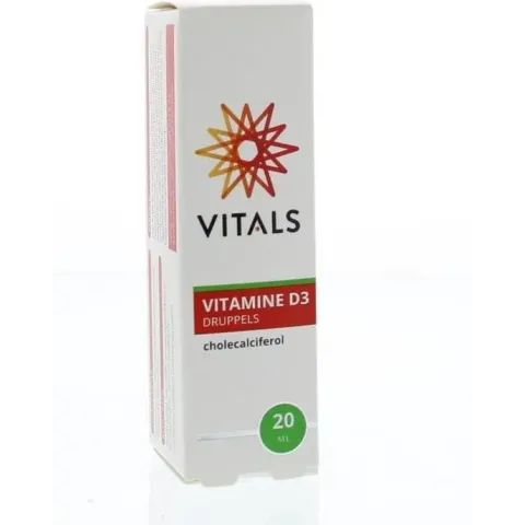 Vitals D3 druppels 20 ml