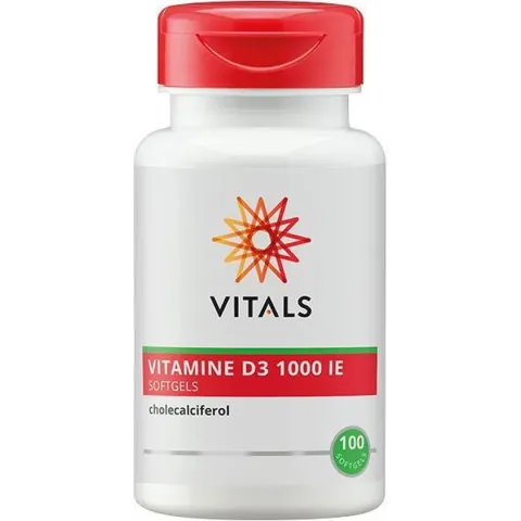 Vitals Vitamine D3 1000 IE - 100 softgels