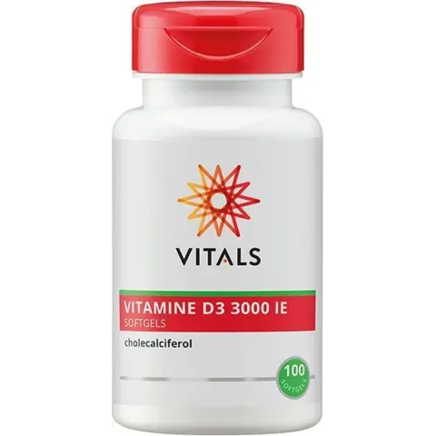 Vitals Vitamine D3 3000 IE - 100 softgels