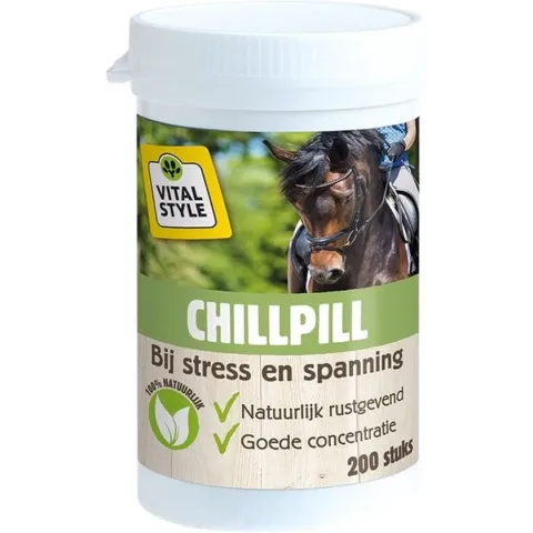 VITALstyle ChillPill - Paarden Supplementen - 200 stuks