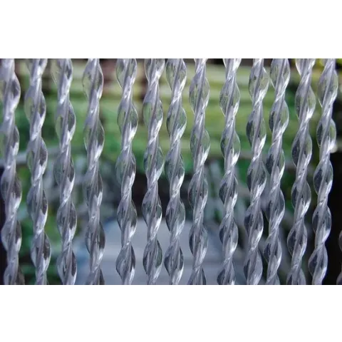 Vliegengordijn Riva-1, 90x210 cm, transparant-grijs