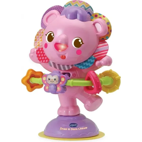 VTech Baby Dans & Draai Leeuw roze