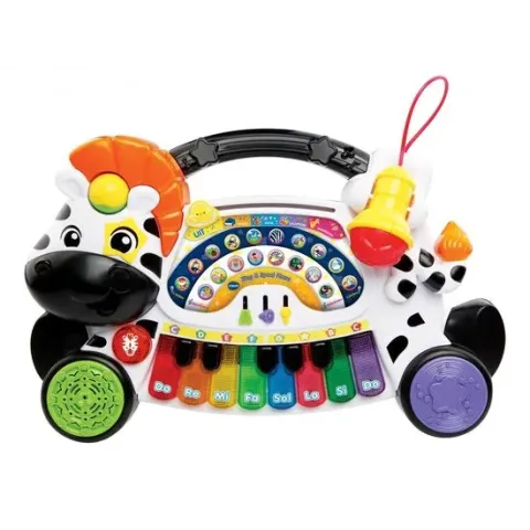 VTech Baby Zing & Speel Zebra Piano - Muziekinstrument