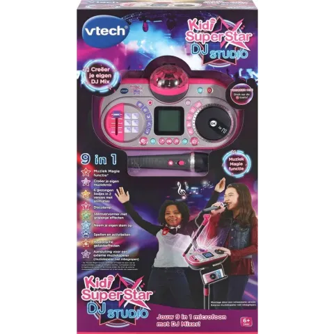 VTech Kidi SuperStar DJ Studio - Karaokeset - Interactief speelgoed