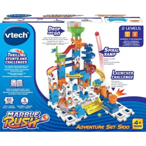 VTech Marble Rush Adventure Set S100 - Knikkerbaan - Kinder Speelgoed