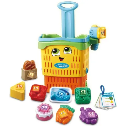 VTech Scan & Leer 2 in 1 Winkelmand -  Interactief Babyspeelgoed