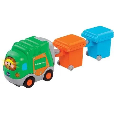 VTech Toet Toet Auto's Vigo Vuilniswagen - Speelfiguur