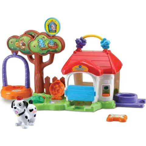 VTech Zoef Zoef Dieren Schommel & Speel Hondenhok - Speelset