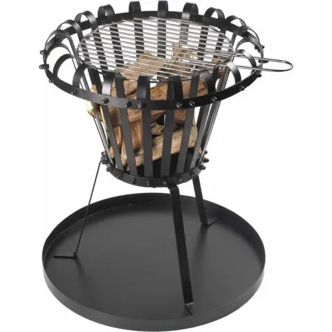 Vuurkorf met Asplaat - Ø 55 cm