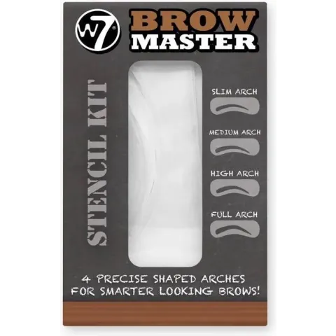 W7 Brow Master Stencil Kit - Wenkbrauw stencils
