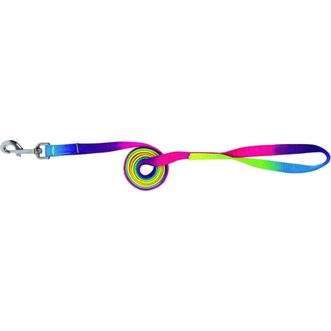 Waldhausen Halsterlijn Regenboog Met Haak 2 m Multi-Color