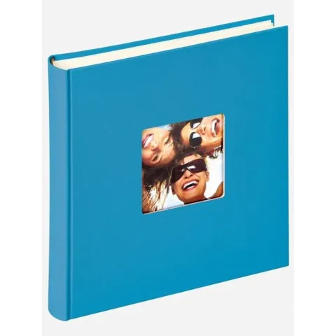 Walther Design Fa-208-U Fun - Fotoalbum - 30 x 30 cm - Oceaanblauw - 100 pagina's