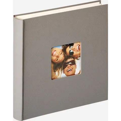 Walther FA-208-X Fun - Fotoalbum - 30 x 30 cm - Grijs - 100 pagina's