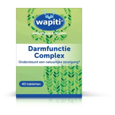 Wapiti Darmfunctie Complex tabletten 40 stuks