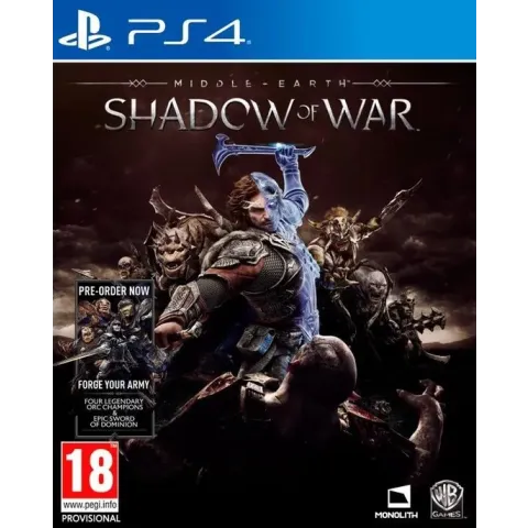 Warner Bros Middle-Earth: Shadow of Mordor video-game PlayStation 4 Basis