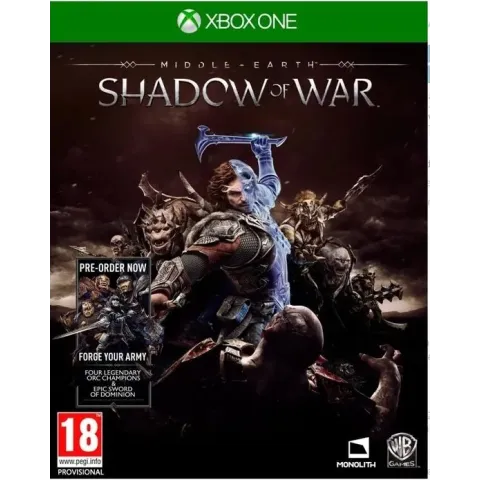 Warner Bros Middle-earth: Shadow of War, Xbox One Standaard Engels