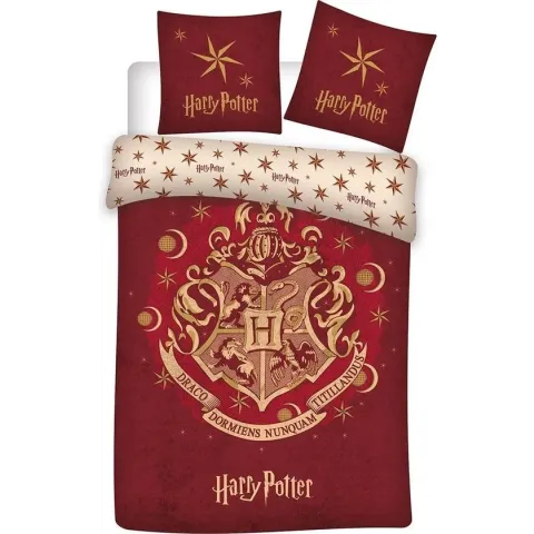 Warner Bros. Dekbedovertrek Zweinstein 140 X 200 Cm Katoen Harry potter