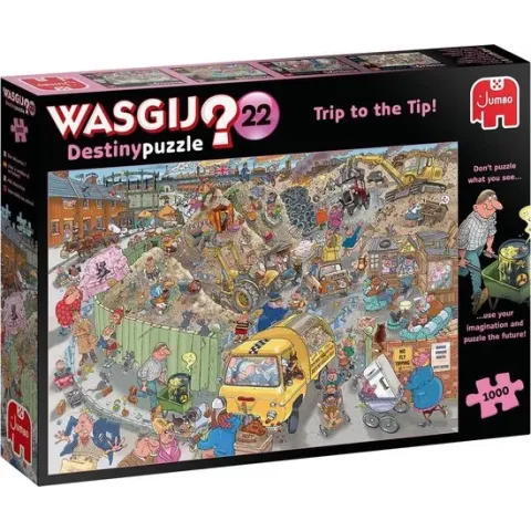Wasgij Destiny 22 Alles op een hoop! puzzel - 1000 stukjes