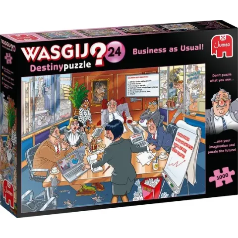 Wasgij Destiny 24 Business As Usual! puzzel - 1000 stukjes