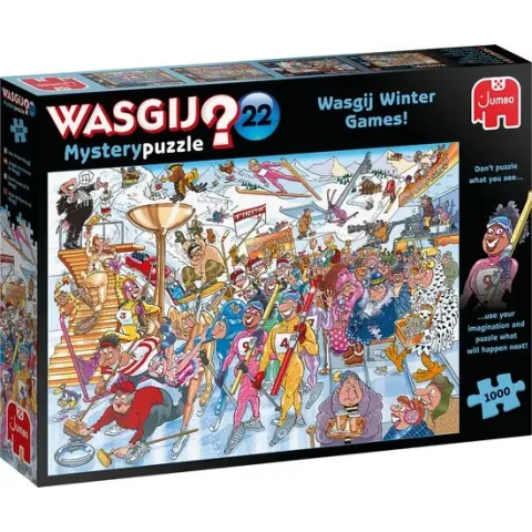 Wasgij Mystery 22 Winterspelen! puzzel - 1000 stukjes
