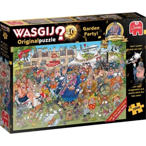 Wasgij Original 40 Tuinfeest! 2x 1000 stukjes - Legpuzzel - Wasgij 25 jaar Jubileum editie