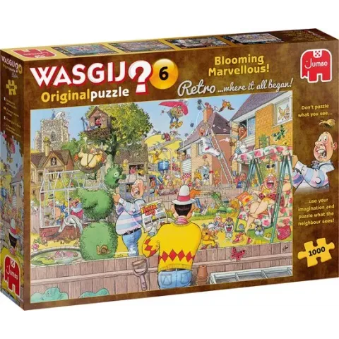Wasgij Retro Original 6 Het Groeit Als Kool puzzel - 1000 stukjes