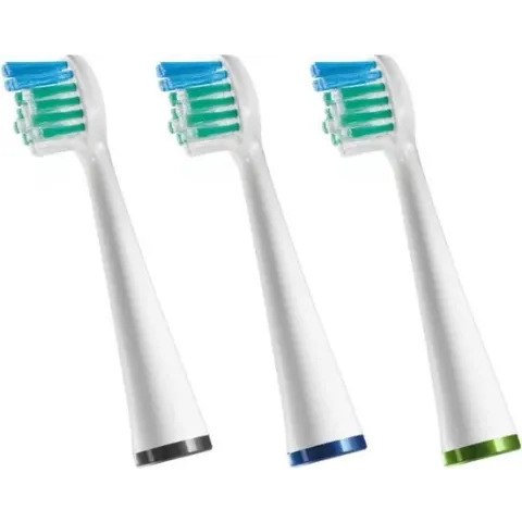 Waterpik Opzetborstel SenSonic Compact SRSB-3E - 3 Stuks