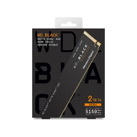 WD Black Drive Sn770 Nvme Ssd 2tb
