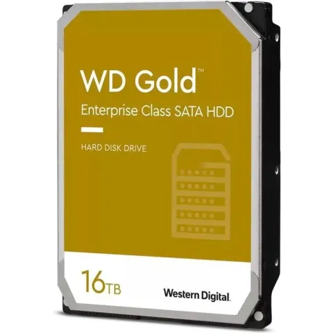 WD Gold Enterprise-Class Hard Drive WD161KRYZ - Vaste schijf - 16 TB - intern - 3.5 - SATA 6Gb/s - 7200 tpm -buffer: 512 MB