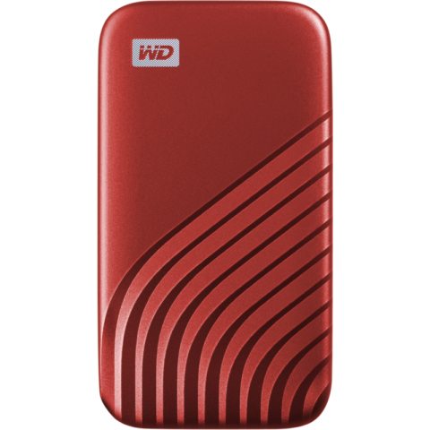 WD My Passport 1TB SSD Red